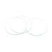 uxcell clock glass crystal lens single dome round clock for repair 39mm diameter 1.5mm blade thickness clear 8 piece 
