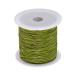 uxcell 1 шт нейлон бисер нить .. шнур 0.6mm 50 ярд сборник комплект нейлоновый атлас шнур браслет колье комплект . шнур Army зеленый 