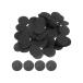 uxcell круглый фетр Circle 25mm craft фетр накладка нетканый материал накладка DIY шитье рукоделие cut отделка для черный 300 штук входит 
