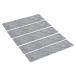 uxcell нескользящий лестница to красный 203 mm x 760 mm slip выдерживающий . салон Runner ковровое покрытие коврик закрытый из дерева лестница для серый 15 шт 
