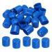 uxcell �S���G���h�L���b�v�J�o�[ 25mm �r�j�[�� �˂��v���e�N�^�[ ���E���h PVC �^��L���b�v �l�W �{���g �p�C�v�p �u���[ 20��
