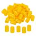 uxcell �S�����G���h�L���b�v�J�o�[ PVC �r�j�[�� �l�W�v���e�N�^�[ ���E���h �l�W�{���g�p�C�v�t�F���X�x���p 20�� 12mm �C�G���[