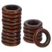 uxcell 16�Z�b�g 30mm �V�R�؃����O 6mm �ؐ��T�[�N�� DIY�N���t�g �҂ݕ� �}�N���� �y���_���g��� �_�[�N�R�[�q�[�F