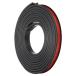 PATIKIL TPE U знак type край van DIN g1/2"x16.4 футов мебель край протектор полка шкаф стол ремонт восстановление для чёрный 
