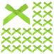 M METERXITY 100 упаковка Mini craft лента bow 1x1.6" в клетку ткань атлас лента bow btik craft DIY/ сладости 