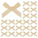 M METERXITY 100 упаковка Mini craft лента bow 1x1.6" в клетку ткань атлас лента bow btik craft DIY/ уход 
