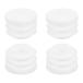 uxcell 3/4"(19mm) �~�`�v���X�`�b�N�v���O 4�� �z���C�g �p�C�v�`���[�r���O�G���h�L���b�v �v���X�`�b�N�v���O�L���b�v�C���T�[�g�O��