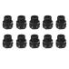 PATIKIL PVC bulkhead do фитинг N PT1/2"fi- mail x GHT 3/4" mail 10 упаковка двойной s красный bulkhead 