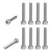 M METERXITY 10 шт упаковка. гнездо head колпак болт M5x30mm 0.8mm pitch кнопка head гнездо болт 304 нержавеющая сталь he