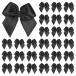 M METERXITY 50 упаковка Mini craft лента bow 1x1 дюймовый проверка ткань атлас лента bow btik craft DIY/ уход сумка / волосы bow so-