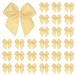 M METERXITY 50 упаковка Mini craft лента bow 1x1 дюймовый проверка ткань атлас лента bow btik craft DIY/ уход сумка / волосы bow so-
