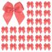 M METERXITY 50 упаковка Mini craft лента bow 1x1 дюймовый проверка ткань атлас лента bow btik craft DIY/ уход сумка / волосы bow so-