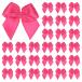 M METERXITY 50 упаковка Mini craft лента bow 1x1 дюймовый проверка ткань атлас лента bow btik craft DIY/ уход сумка / волосы bow so-
