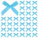 M METERXITY 100 упаковка Mini craft лента bow 1.6x1 дюймовый проверка ткань атлас лента bow btik craft DIY/ уход сумка / волосы bo