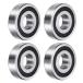 uxcell 1638-2RS ǥץ롼֥ܡ٥ 2 19mm x 51mm x 14mm úǥ Z2 ֥С