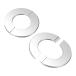 M METERXITY 2 штук входит wall split фланец 1.3"/32mm OD труба для 304 нержавеющая сталь накладка замка plate раунд se