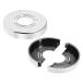 M METERXITY 2 штук входит cut возможный стена для split фланец 0.8/1/1.2"(20/25/32mm)OD труба для A B S накладка замка 