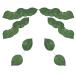 PATIKIL 2 -слойный фиолетовый . цветок поддельный leaf 50 шт. человеческий труд растения зеленый DIY центральная стойка -s стол Индия a свадьба арка букет балка stei craft уличный 