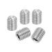 PATIKIL шестигранная головка прекращение винт M5x6mmimo винт комплект 50шт.@ внутри сторона шестиугольник 304 нержавеющая сталь выдерживающий еда . винт свет установка 