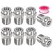 M METERXITY �\�ʐ��`�b�v 8�p�b�N - 25�x 1/4" NPT �I�X �������@�m�Y�� �N���[�i�[�m�Y�������p �X�e�����X�X�`�[��