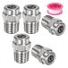 M METERXITY �\�ʐ��`�b�v 5�p�b�N - 40�x 1/4" NPT �I�X �������@�m�Y�� �N���[�i�[�m�Y�������p �X�e�����X�X�`�[��