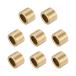 uxcell рукав подшипник 4mm внутренний диаметр x 8mm наружный диаметр x 6mm длина сам смазывание литье латунь втулка механизм скользящий детали ( золотой to-