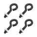 uxcell 4�� �Z�b�g �A�C�{���g M6 x 25mm 304 �X�e�����X �| �l�W�� �A�C�{���g �� �A�C�t�b�N �i�b�g �t�� �P�[�u�� �Œ�