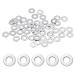 M METERXITY 50 упаковка 8# плоская шайба 7/16" OD 304 нержавеющая сталь шайба автомобиль / механизм / мебель для болт винт гайка для flat me