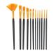 GLIDESMOOTH кисть комплект . кисть кисть щетка акрил . гуашь живопись маслом акварельная живопись для круглый flat type иен голова . type кисть художник взрослый детский bla
