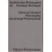 Philosophie als strenge Wissenschaft Klostermann ָŽף: A0410B