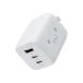 �G���R�� �}�� 65W AC�[�d�� TYPE-C �R���p�N�g iPhone17 3�|�[�g �z���C�g�t�F�C�X ( 1�� )