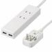 �C�O�p �}���`�ϊ��^�b�v 2�� USB2�|�[�g HPM6AC2USB2WH ( 1�R�� )