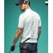 LUXEAKMPLUSryuksei Kei M плюс Golf Golf задний Logo короткий рукав mok шея вязаный мужской симпатичный бренд Golf одежда спорт одежда GOLF