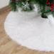  Christmas tree skirt fur under rug 78~150cm under around Christmas party ornament interior Christmas decoration equipment ornament white 