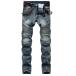  bike pants lai DIN g pants men's jeans for motorcycle fashion bike jeans men's Denim long 