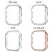 �A�b�v���E�H�b�` �J�o�[ apple watch �P�[�X �L���L�� ���C���X�g�[�� 40mm 41mm 42mm �t���[�� �o���p�[ �֘A�摜4