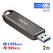 SanDisk портативный SSD 2TB USB3.2 Gen2 Extreme Pro flash Drive R:1000MB/s W:900MB/s SDCZ820-2T00-P46 5 год гарантия параллель импортные товары экспресс доставка на дом рассылка бесплатная доставка 
