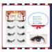  eyelashes extensions super-discount popular free shipping eyelashes natural NO.22 Queen 5 pair entering [SpeQ]