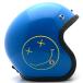  бесплатная доставка Dead Stock новый товар BUCO ENDURO GRUNGE SMILE BLUE 56cm/ gran ji Smile bko Enduro синий голубой винтажный шлем смайлик 