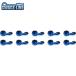 SWAGE-LINE Swage-Line BA312-10 банджо адаптор 20° голубой | 10 шт 