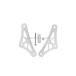 MORIWAKI Moriwaki 05246-20250-L6 Z900RS/CAFE LINK 18-22/23- PLATE KIT DOWN17.5mm