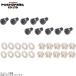 POSHposhu990510-06 экран винт / черный ( поли машина bone-to)(10 штук )M5X10mm черный 