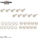 POSHposhu990515 экран винт ( поли машина bone-to)(10 штук )M5X15mm CLEAR