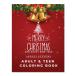 [ иностранная книга ] Рождество . новый год. раскрашенные картинки [ashu Lee * Stephen s] Merry Christmas and Happy New Year Adult &amp; Teen Coloring Book [Ashley Stevens]