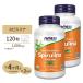 [ купон есть ]nauf-z органический спирулина 1000mg 120 шарик 2 шт. комплект NOW Foods