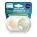  ваш заказ Philips a отдушина Ultra soft соска-пустышка 6~18 месяцы бежевый & пастель теплый зеленый 2 шт. комплект SCF091/45 Ph