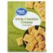 [woru mart бренд ] Great value белый che da- сыр cracker 351g GREAT VALUE 12.4 OZ WHITE CHEDDAR CHE ваш заказ 