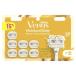 ji let venus mo стул коричневый -g ride женский бритва she-b гель балка встроенный 7 шт Venus Moisture Glide Women's Razor Bla ваш заказ 