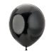  ваш заказ [woru mart бренд ] вес u selection plate способ судно примерно 30cm черный 15 шт 12inch Black Latex Balloons, 15