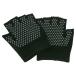  ваш заказ Gaya m рукоятка имеется йога перчатка черный S*M Gaiam Grippy Yoga Gloves, Small/Medium, On